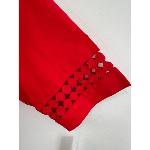 Zac and Rachel Red Ladies Top NWT Size 1X - Picture 5 of 12